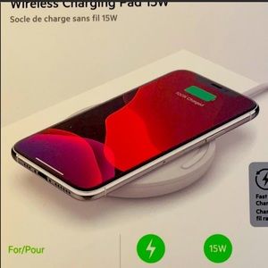 📞Wireless Charging Pad for Cell Phone 15W Belkin